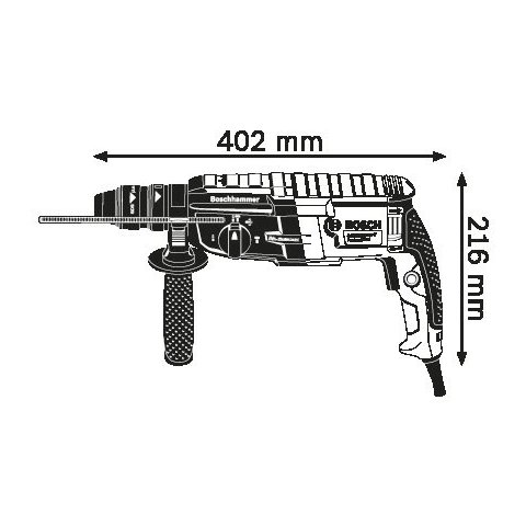 Перфоратор Bosch GBH 2-28 F Превью 1