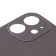 Задняя панель корпуса для iPhone 11, черная, не нужно снимать стекло камеры, Copy, big hole Превью 1