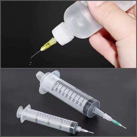 Голка-дозатор 20G, 0,9 мм, пряма, під гвинт, для шприців, 10 шт., 13 mm Прев'ю 2