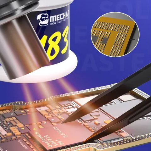 BGA Paste Mechanic ZW50, (Sn 62%, Pb 35%, 183 °C, 50 g) Preview 3