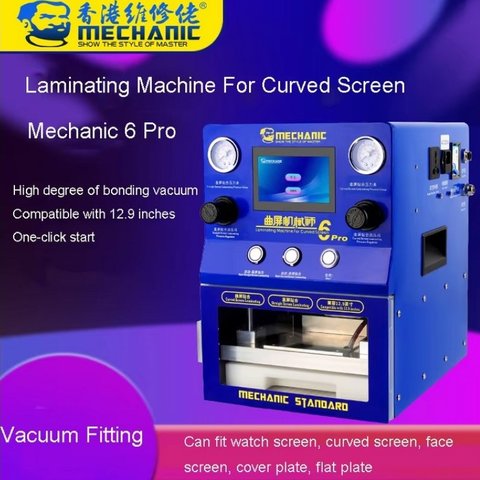 LCD Module Gluing Machine Mechanic 6 pro compatible with Cell Phones; Tablets, (vacuum, laminator, 12.9") Preview 2