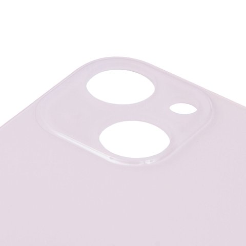 Housing Back Cover compatible with iPhone 13, (pink, no need to remove the camera glass, Original (PRC), big hole) Preview 1