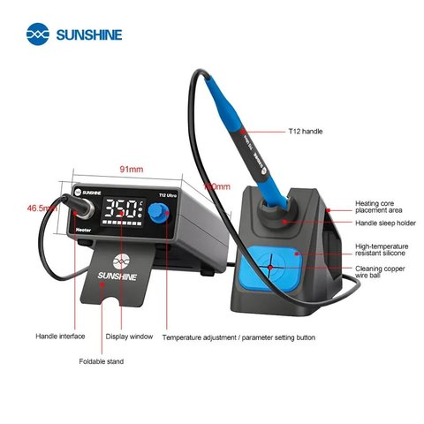 Soldering Station Sunshine T12 Ultra, (digital, 75 W) Preview 7