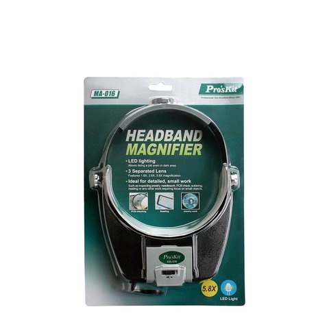 Headband Magnifier Pro'sKit MA-016 Preview 2