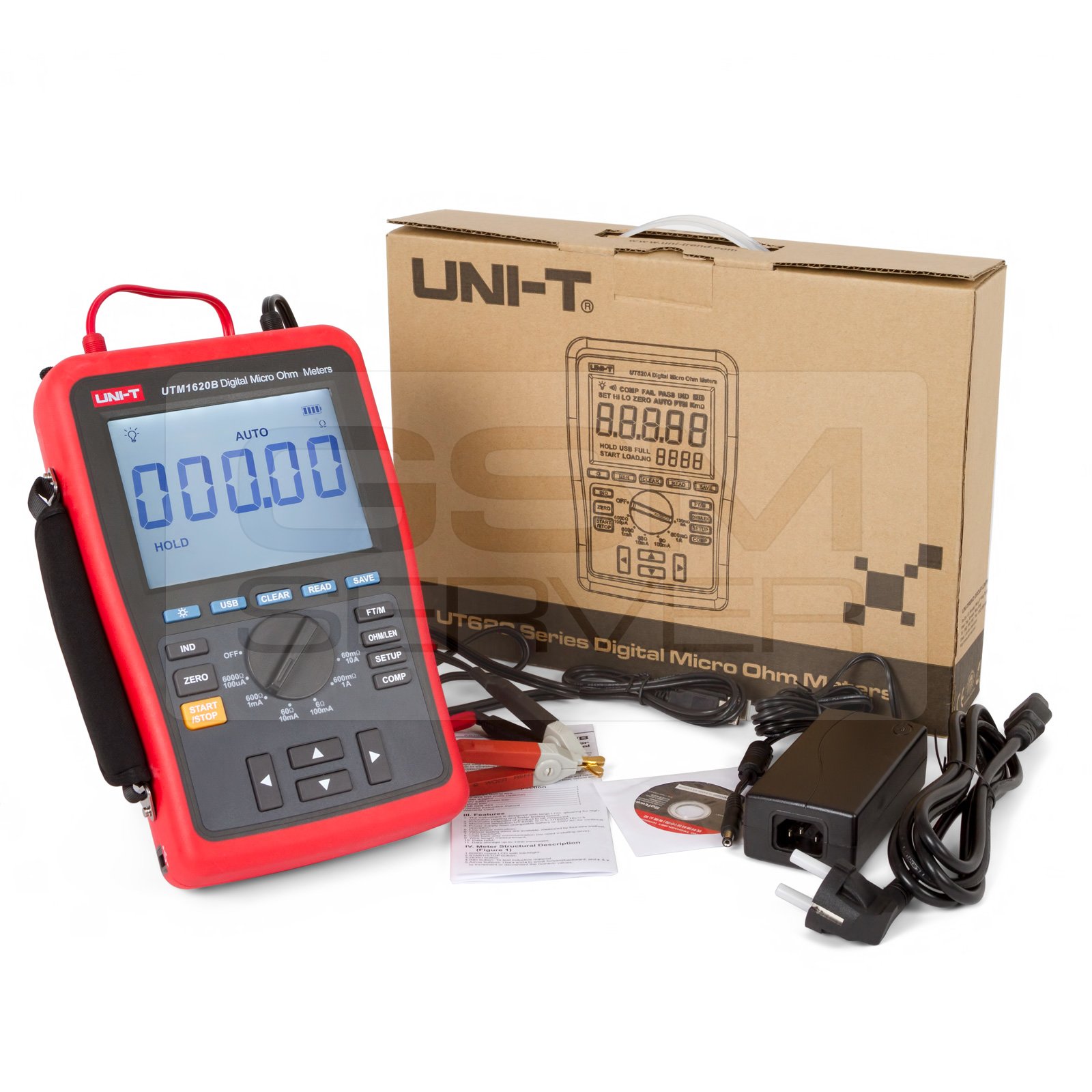 Digital Micro Ohm Meter UNI-T UT620B - GsmServer