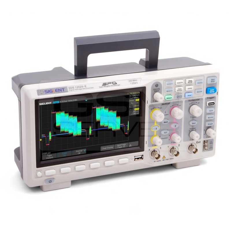 Super Phosphor Oscilloscope SIGLENT SDS1202XE GsmServer