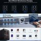 Сетевое зарядное устройство Baseus GaN6 Pro, 65 Вт, Power Delivery (PD), Fast Charge, фиолетовый, 4 порта, #P10162701533-00 Превью 4