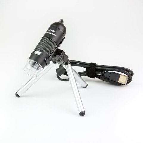 Microscopio USB digital Microsafe ShinyVision MM-2288-5X-BN Vista previa  1