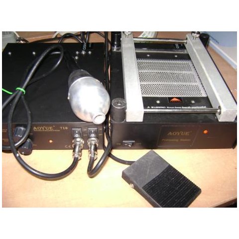 Інфрачервона паяльна станція AOYUE 710 Прев'ю 1