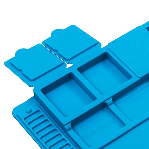 Коврик монтажный S-160, антистатический, 450 мм, 300 мм, с магнитными ячейками Превью 2