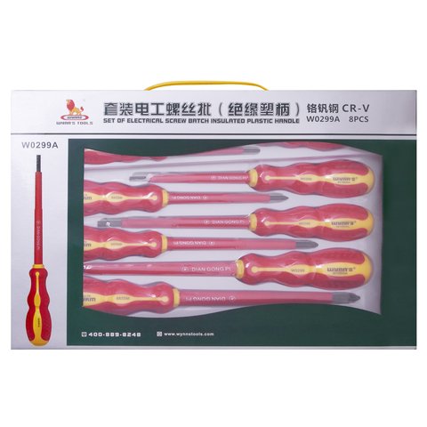 Набір діелектричних викруток Wynns W0299A (8 шт.) Прев'ю 1