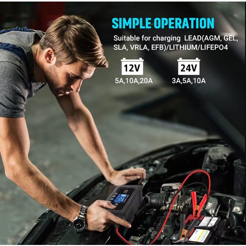 Зарядное устройство HTRC P20, 220 В, 24В/10А, 12В/20А Превью 1