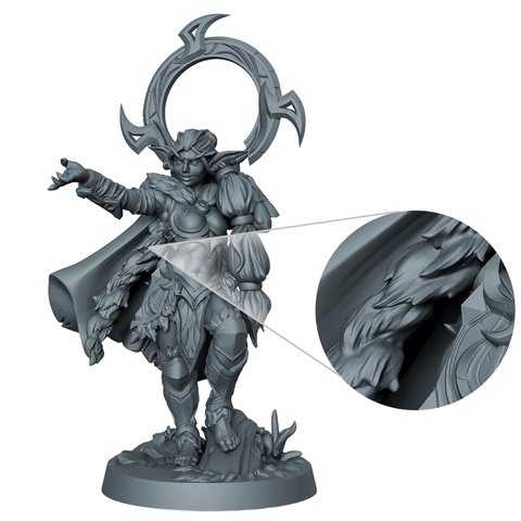 Фотополимерная смола для 3D-принтера ELEGOO 8K Space Grey (водосмываемая), 1 кг Превью 3