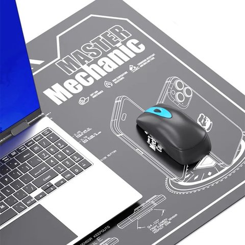 Килимок монтажний Mechanic V79, термостійкий, стійкий до плям, 600 мм, 350 мм Прев'ю 3