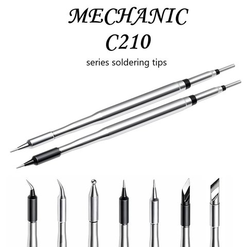 Паяльне жало Mechanic C210-TO, кулька Прев'ю 6