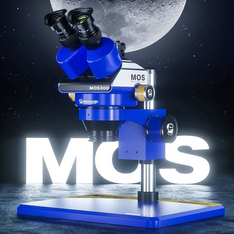 Микроскоп Mechanic MOS300-B11, тринокулярный, 6X-45X Превью 1