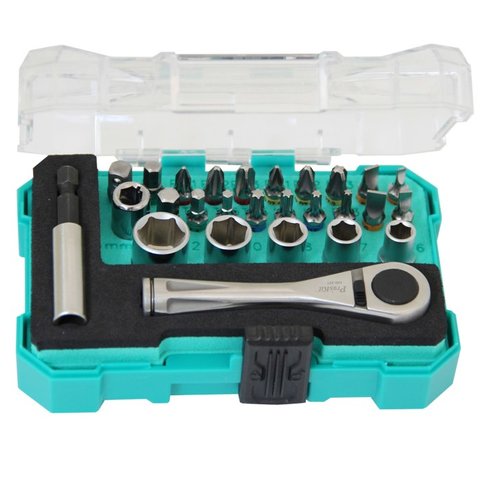 Набір змінних голівок і біт з тримачем Pro'sKit SD-2318M Прев'ю 1