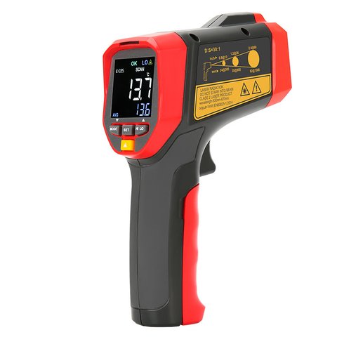 Інфрачервоний пірометр UNI-T UT303A+ Прев'ю 3