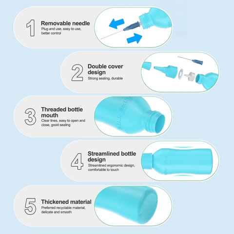 Емність для рідини з дозатором RELIFE TB1, 50 мл, жовта Прев'ю 6