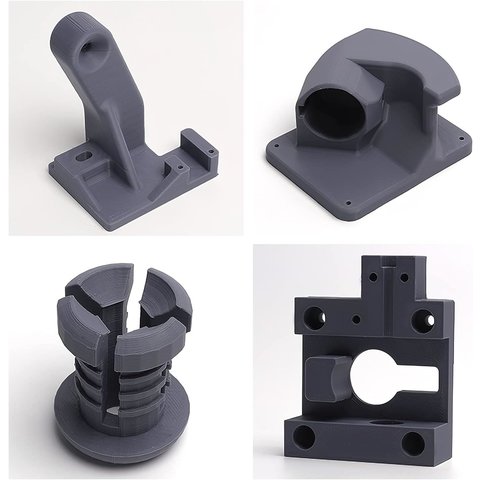 Філамент для 3D-принтера eSUN PLA-ST Grey, 1 кг Прев'ю 3