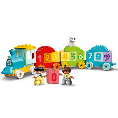Конструктор LEGO DUPLO Поезд с цифрами — учимся считать 10954 Превью 1